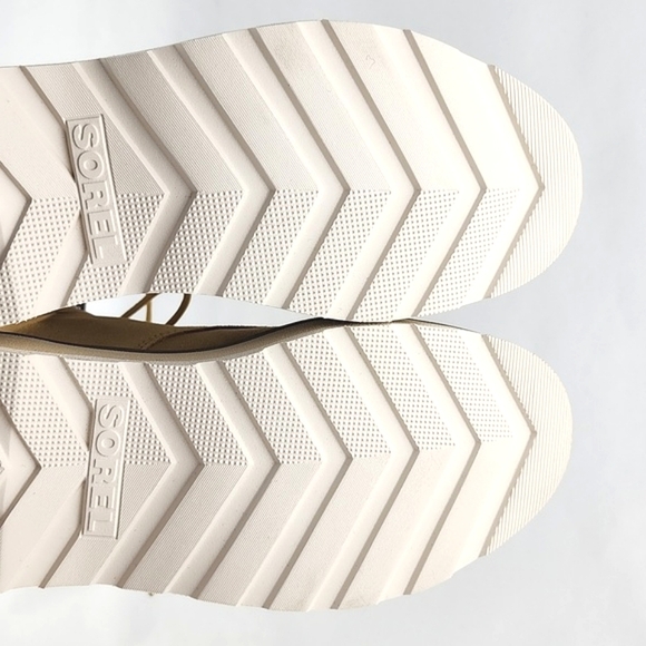 SOREL Women's Hi-Line Waterproof Lace Up Boots Geo Yellow Suede Lightweight Sz 8 - Picture 11 of 15